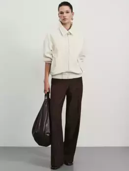 Куртка-бомбер из вельвета