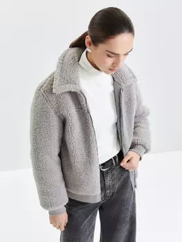 Куртка из искусcтвенной овчины