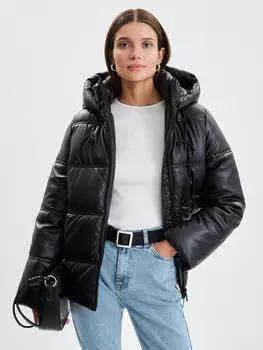 Куртка из искусственной кожи