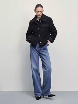 Куртка из искусственной овчины