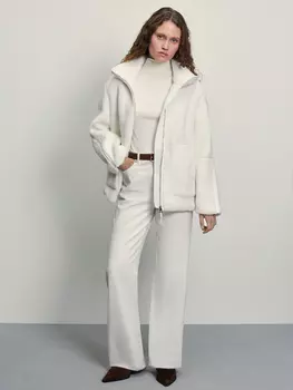Куртка из искусственной овчины