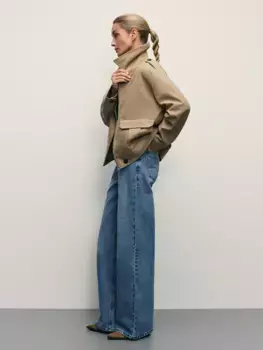 Куртка из искусственной замши