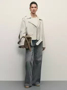 Куртка-косуха из искусственной кожи