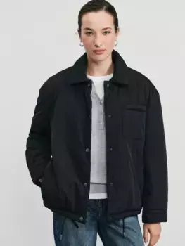 Куртка-рубашка с кулиской по низу