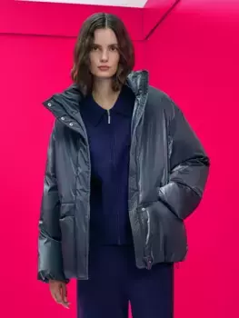 Куртка стеганая с капюшоном