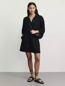 Льняные шорты свободного кроя