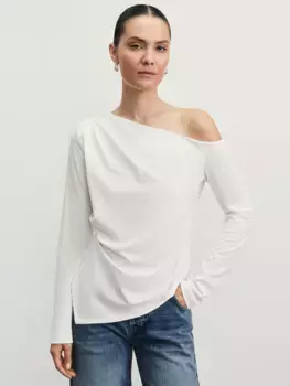 Лонгслив асимметричного кроя