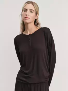 Лонгслив домашний в рубчик