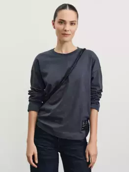 Лонгслив из 100% хлопка