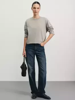 Лонгслив из 100% хлопка