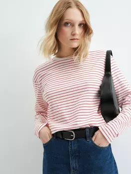 Лонгслив из хлопка