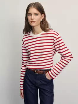 Лонгслив из хлопка