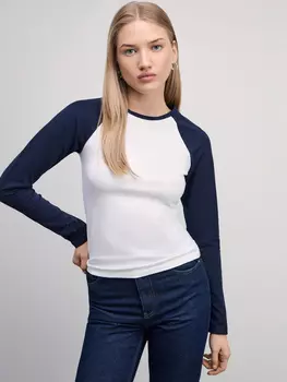 Лонгслив из хлопка