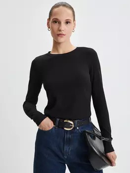 Лонгслив из вискозы