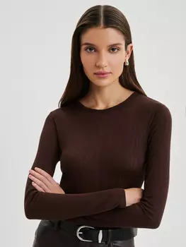 Лонгслив из вискозы