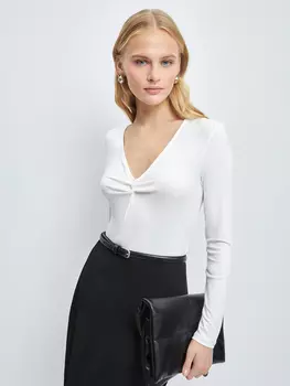 Лонгслив из вискозы