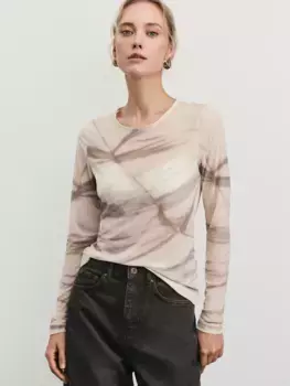 Лонгслив с принтом