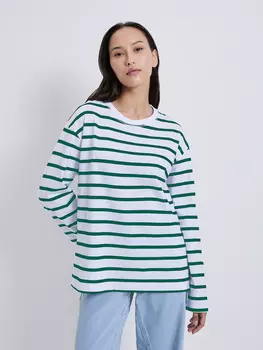 Лонгслив в полоску