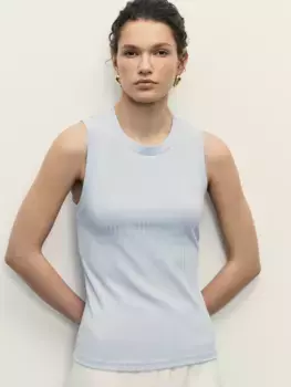 Майка из вискозы и хлопка