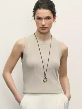 Майка из вискозы и хлопка