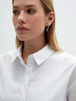 Металлические серьги