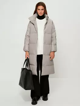 Пальто из экокожи