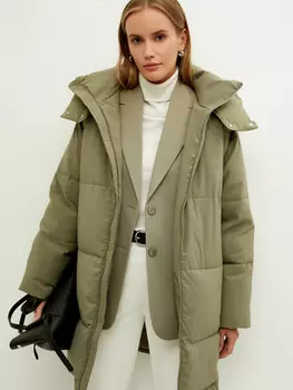 Пальто на молнии