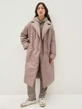 Пальто на поясе