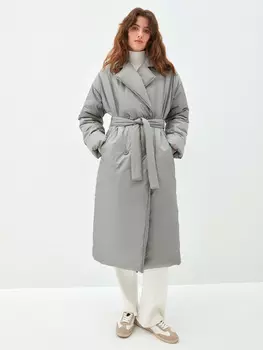 Пальто на поясе