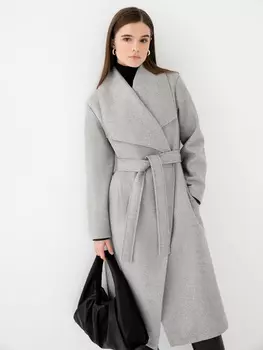 Пальто на поясе