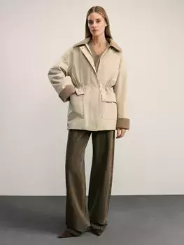 Парка утепленная на кулисе