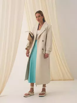 Плащ с отстегивающимися рукавами