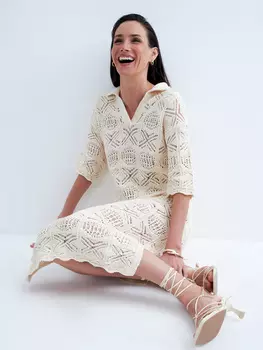 Платье из хлопка