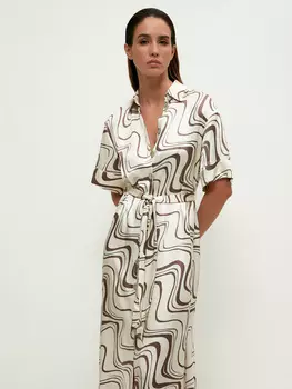 Платье из вискозы