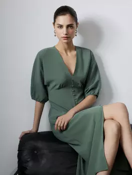 Платье из вискозы