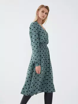 Платье из вискозы