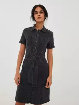 Платье-миди из хлопка