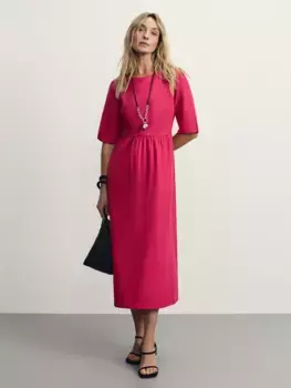 Платье миди из хлопка