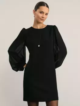 Платье мини из текстиля