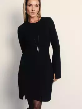 Платье мини с вискозой в составе