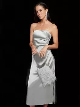 Платье с драпировкой