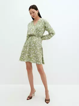 Платье с принтом