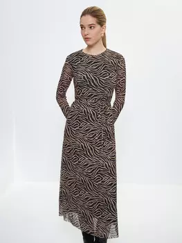 Платье с принтом