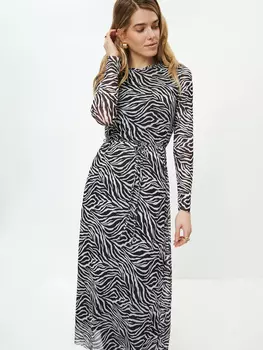 Платье с принтом