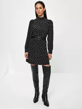 Платье с принтом