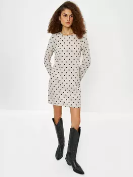 Платье с принтом