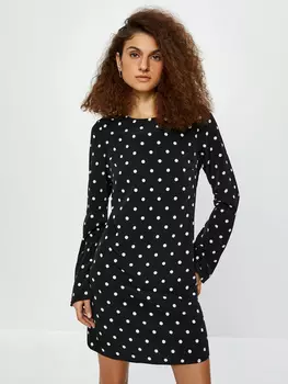 Платье с принтом