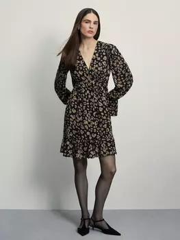 Платье с принтом