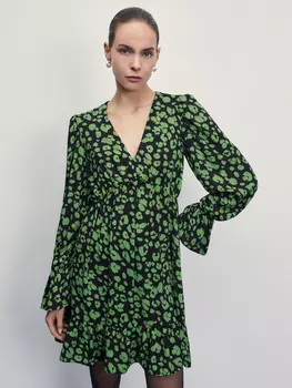 Платье с принтом