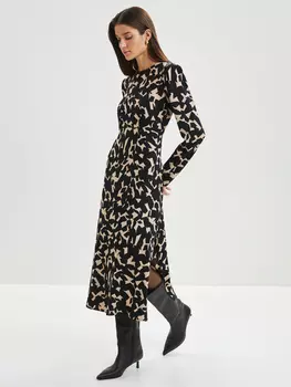 Платье с принтом